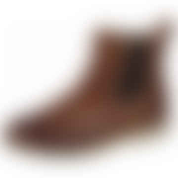 Barefoot Dallas Leather Chelsea Boots (cognac)