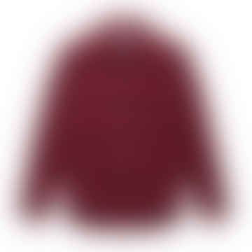 Camisa de franela paralela - rojo