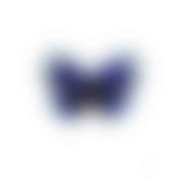 A4 Makrofotografie Poster Blue Butterfly