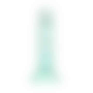 Burbuja turquesa de vidrio de vela
