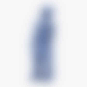 La escultura cremic de visitante mediana 41 azul maia transparente