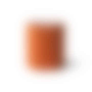 Hexagonal Jute Lampshade Medium - Orange