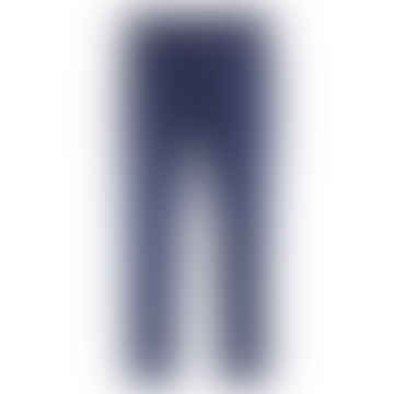 Micro Houndstooth Traje Pantalones - Azul / Negro