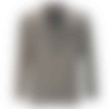 Overcheck Suit Jacket - Grey