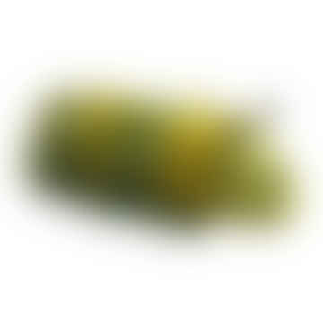 Caterpillar verde de la marioneta de dedo