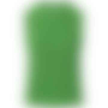 Green sleeveless sweater 2100002