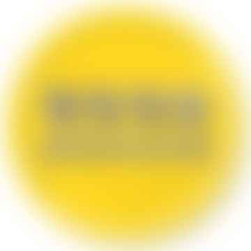 Asta Barrington Word Collection Bandeja de buenos días en abedul en amarillo 39 cm