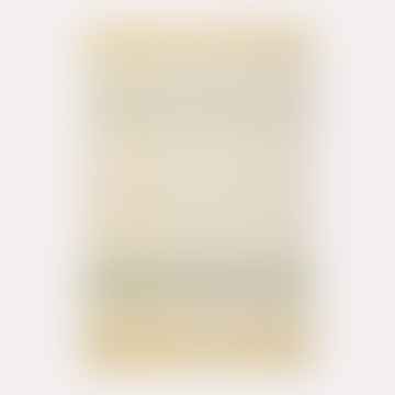 Tapis quadrum Cotton Beige-Green-Yellow 120x180