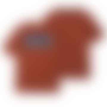 T-shirt P-6 Logo Responsibili Uomo Quartz Coral