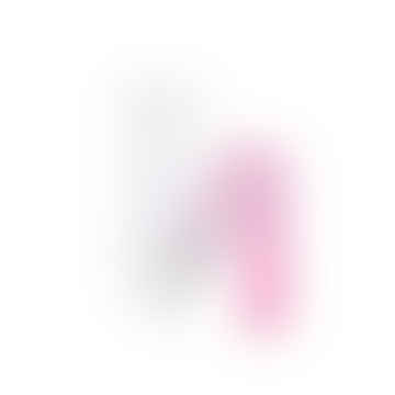 Strassstrumpfhosen Ombre - rosa weiß