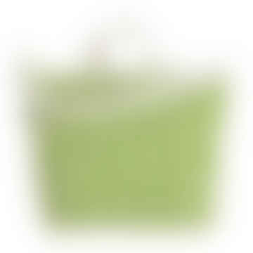 Bolso Horizontal Zip Duck - Green Awning Stripe