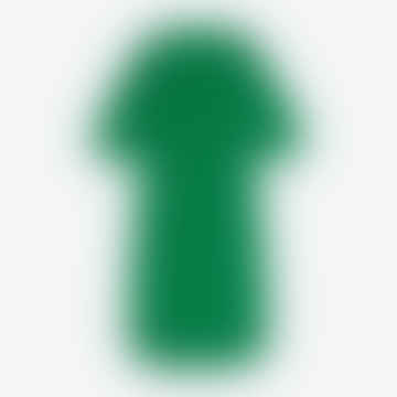 Leinenviskose -Emerald -Knopf durch Kleid