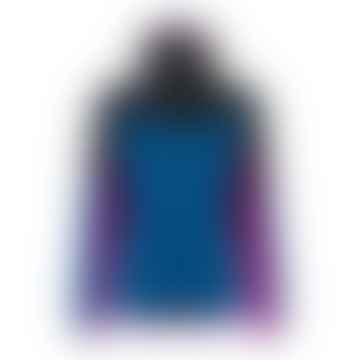 Giacca Air Active Hoody Donna Deep Blue/ Intense Violet