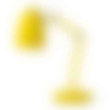 Lampe de table de dynamo jaune