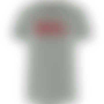 Camiseta con logo - Gris jaspeado