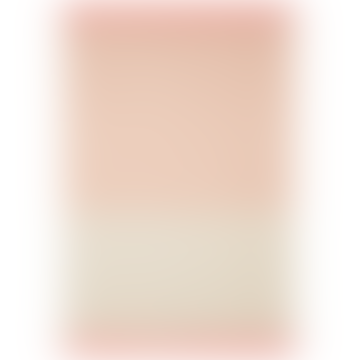 Manta de bebé texturizada: rosa y crema