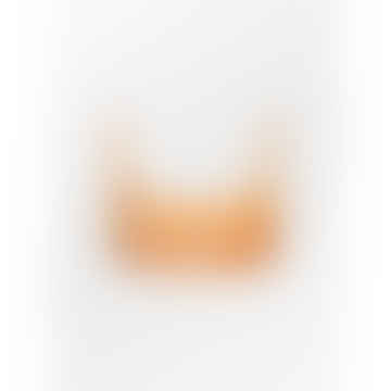 Zecora Ezra Bikini Top - Persimmon Orange