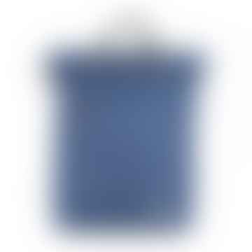 Roka Back Pack Rucksack Finchley une grande dans une toile durable recyclée en bleu brûlé