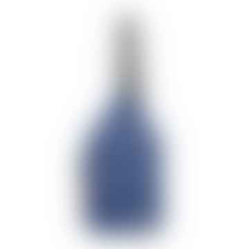 Roka Cross Body Umhängetasche Willesden B groß in recycelten nachhaltigen Nylon verbrannt blau