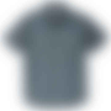 Short Sleeve Chambray Shirt - Indigo Chambray