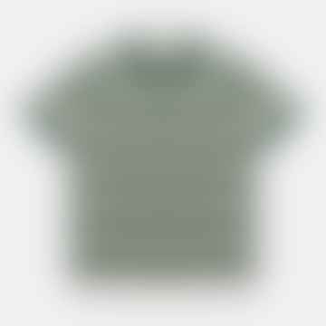 Raglan T -Shirt - dunkelgrüne Samenperle