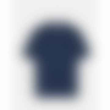 Homecore - T-shirt Rodger H - Coton Bio - Blue Jay