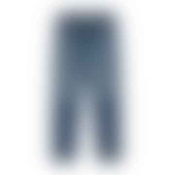 Pantaloni regulär verjüngter Uomo Blau/mittlerer Dunkelwaschung