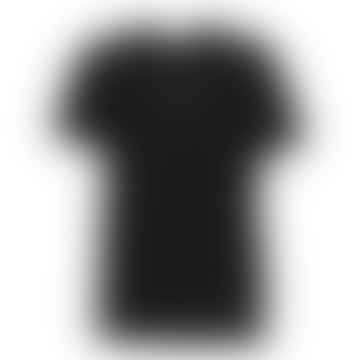 T-shirt per man box logo nero