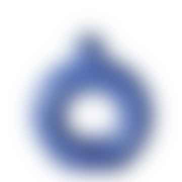 Vase Circulaire Court Bleu Peruya