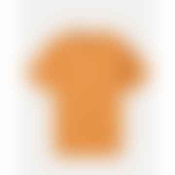 T-shirt Héritage - Coton Bio - Orange Rusty