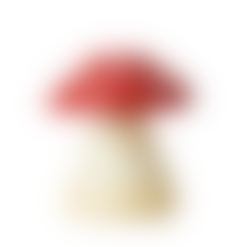 Bougeoir champignon en céramique