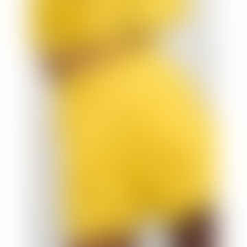 Quoc bordado Anglasia Shorts - limón