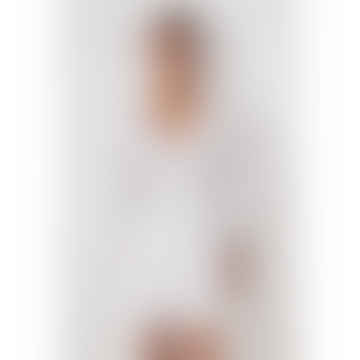 Lilibet weißer Spitze gegen Nacken Mini -Kleid