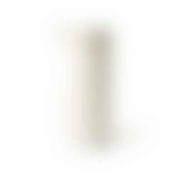 Matt & Gloss Glazed Jug - White