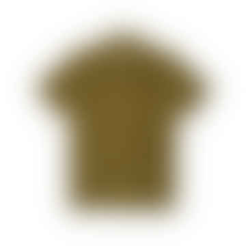 Riviera Short Sleeve Jersey Shirt In Lulworth Sage Green