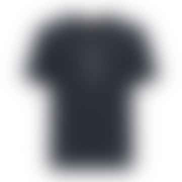 T -Shirt -Finger Uomo Ozeanblau