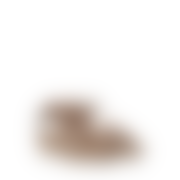 Sandales en cuir Kiki Hairon en pixel au noir blanc