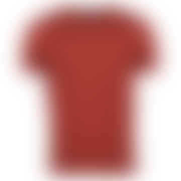 Red Linen T Shirt