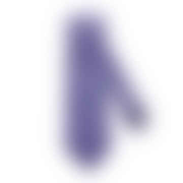 Corbata de seda impresa geométrica púrpura