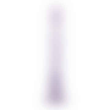 Glass Candle Holder - Lilac