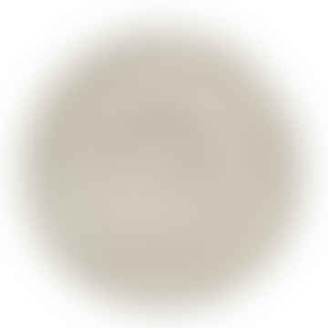 White/ Cream Glaze Terracotta 'belmonte' Dinner Plate