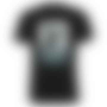 Barbour International Archie T-shirt à imprimé graphique noir