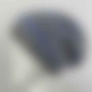 Cappello floscio in sequenza grigio e blu