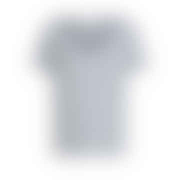 Camiseta gris v cuello