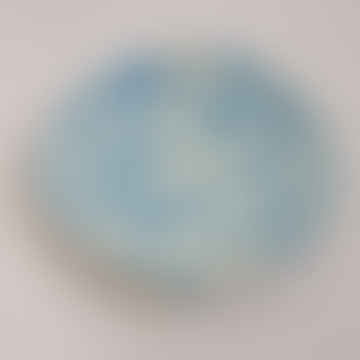 Ceramic Trinket Dish - Speckled Blue