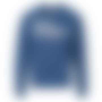 Holts Grafik Sweatshirt Insignia Blau