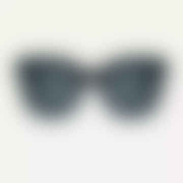 Solid Grey Blue Lens With Mzuri Black Sunglasses
