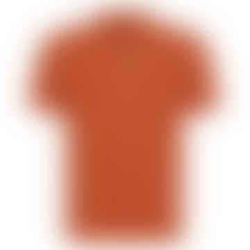 Paolo Leinenmischhemd - Orange