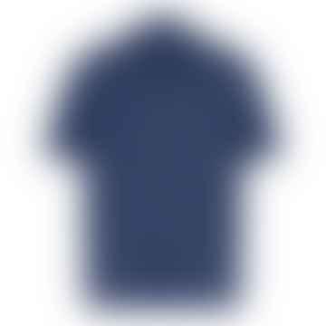 Popeline Pocket Shirt Medieval Blue