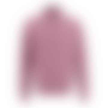 Lilac Cotton Half Zip Sweater